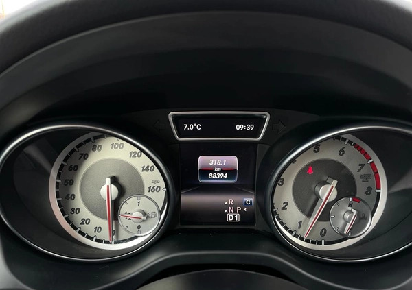 Mercedes-Benz GLA cena 92000 przebieg: 88400, rok produkcji 2017 z Lublin małe 596